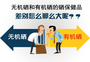 無機硒和有機硒的硒保健品區(qū)別